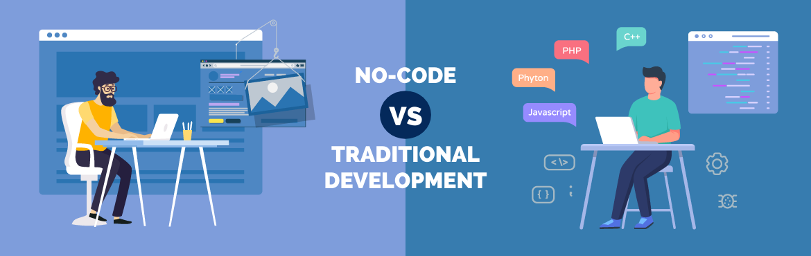 No-code vs. traditional development