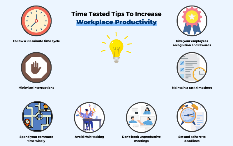 Tips To Increase Workplace Productivity