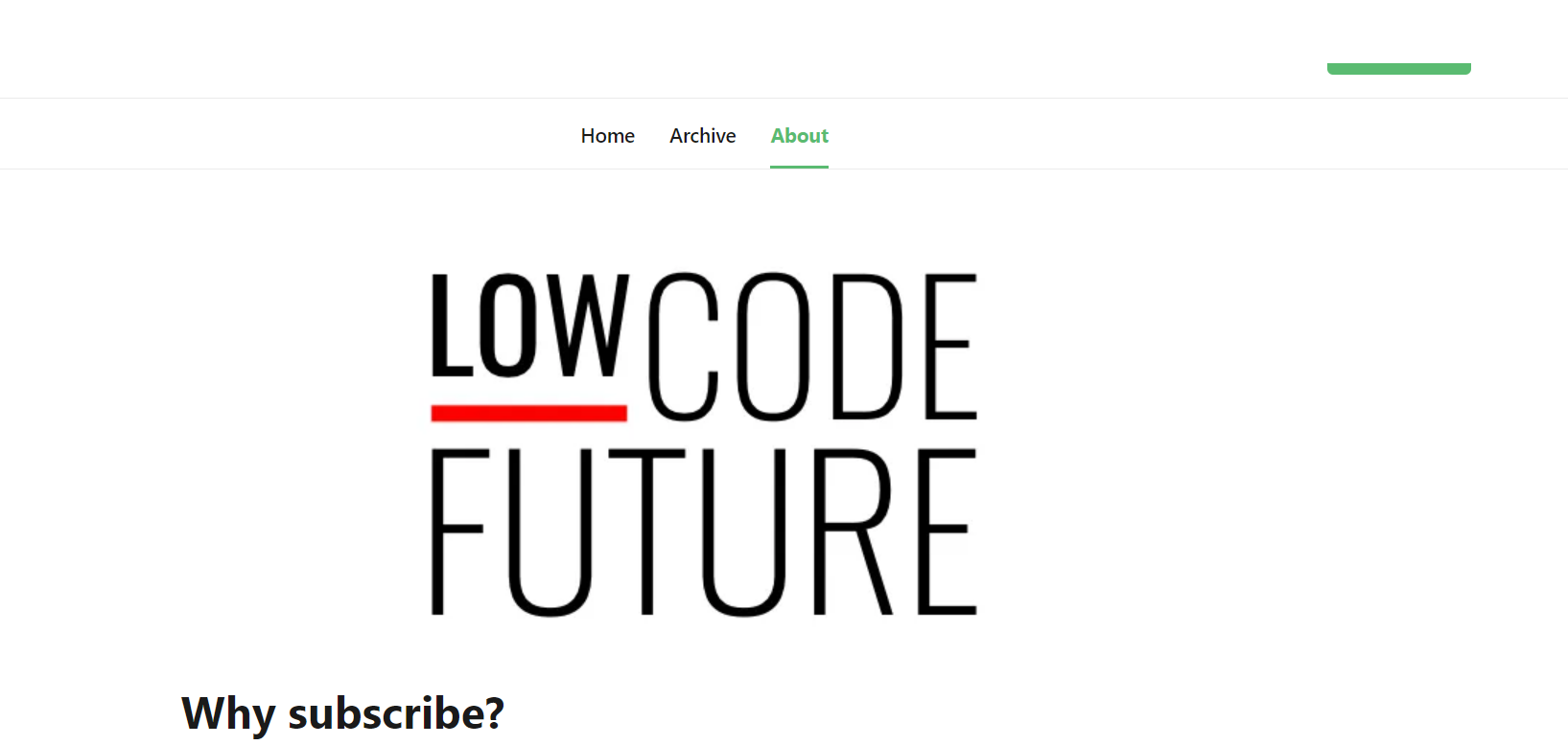 Low Code Future