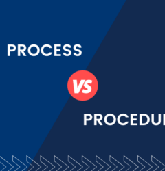 Process vs Procedure