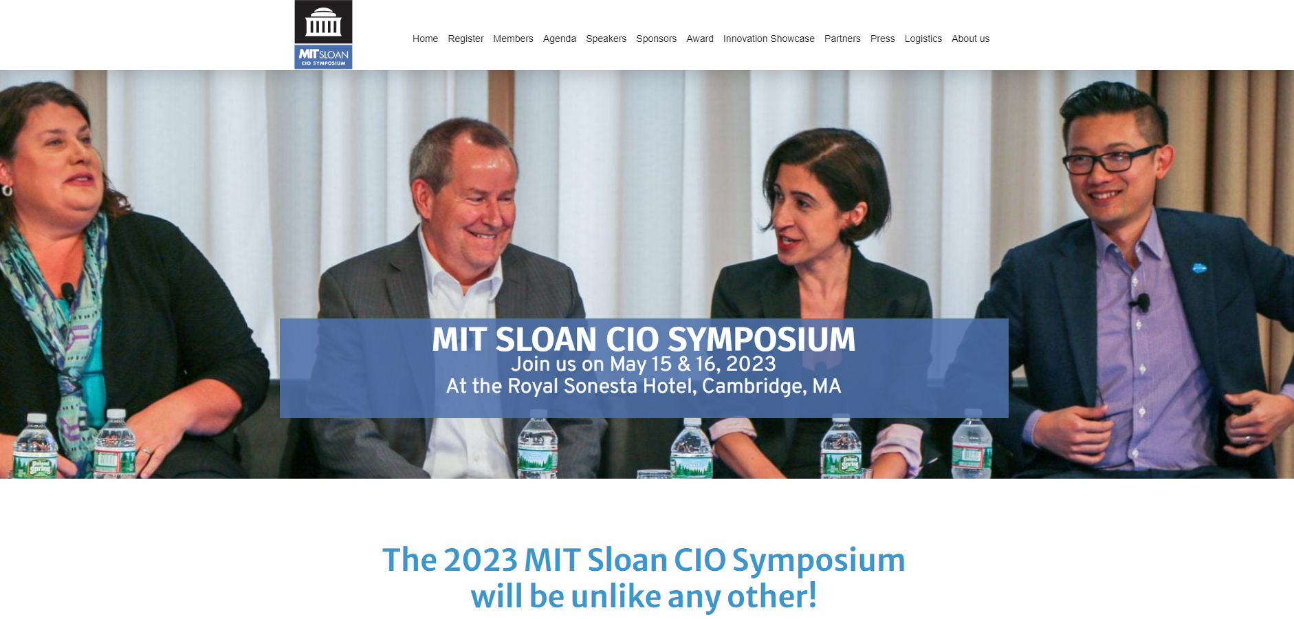 The MIT Sloan CIO Symposium