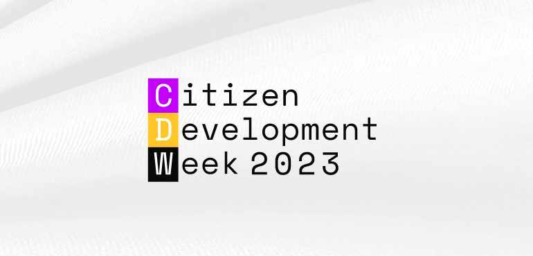 Citizen Development Week