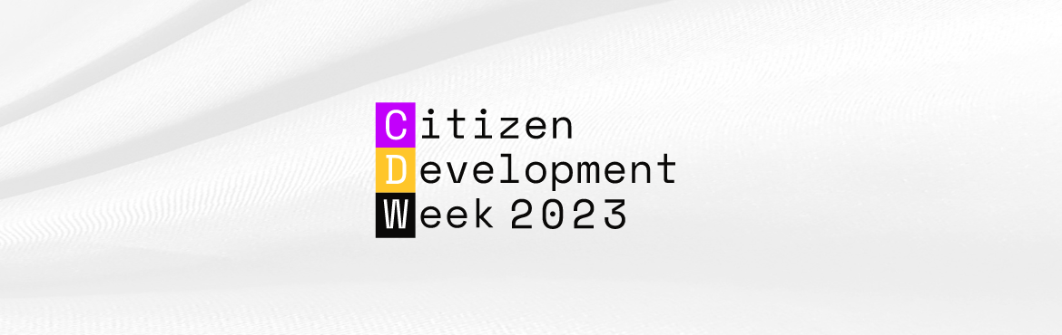 Citizen Development Week