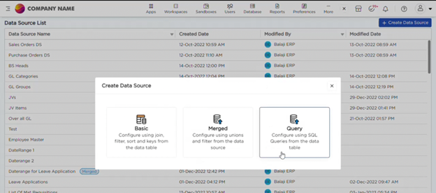 low-code sql queries