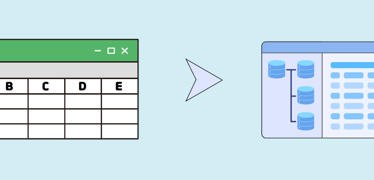 Excel sheet to data table