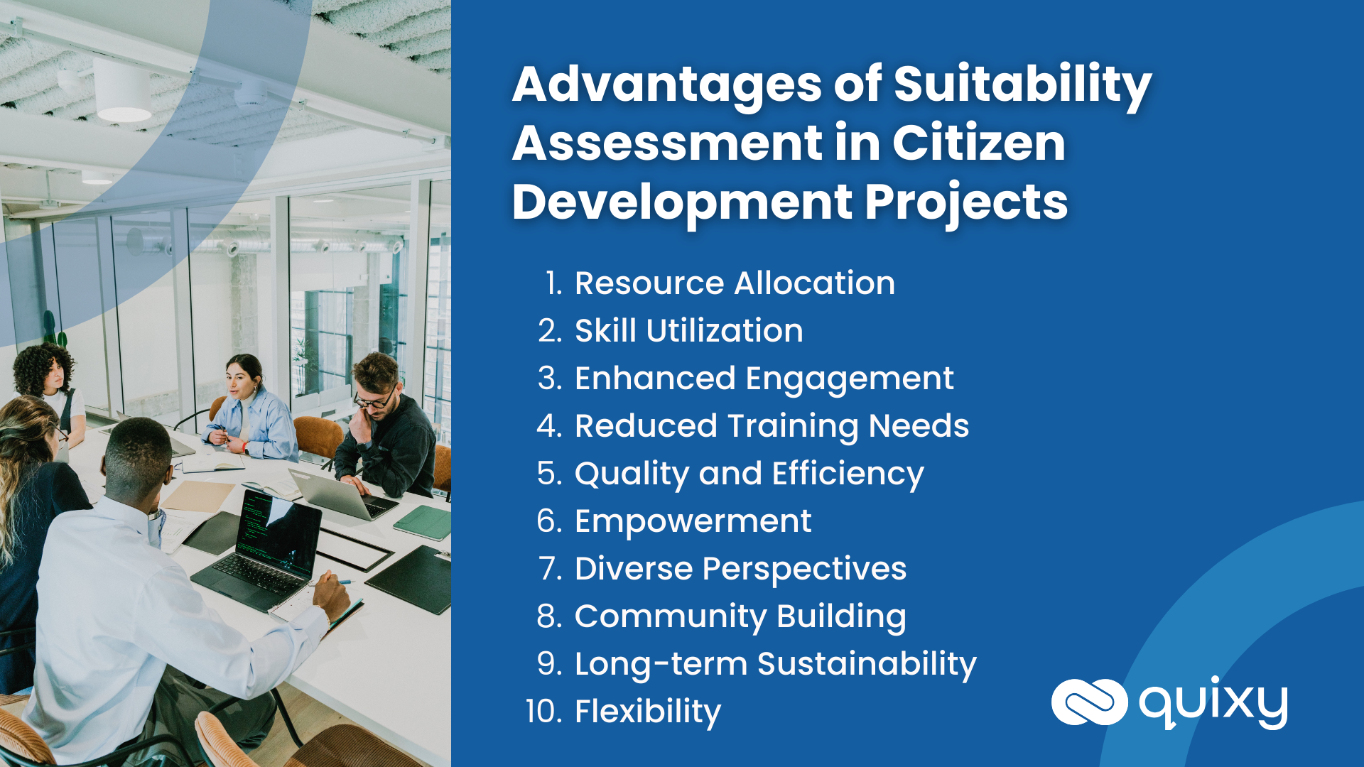 Suitability Assessment in Citizen Development Projects