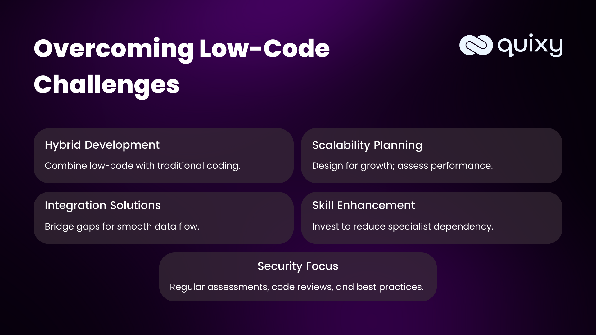 Overcoming Low-Code Challenges