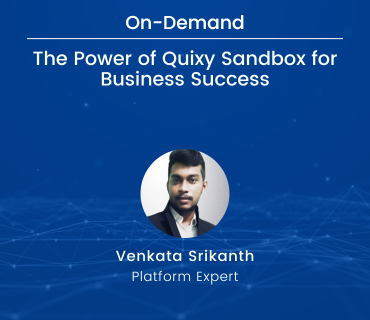 The Power of Quixy Sandbox for Business Success