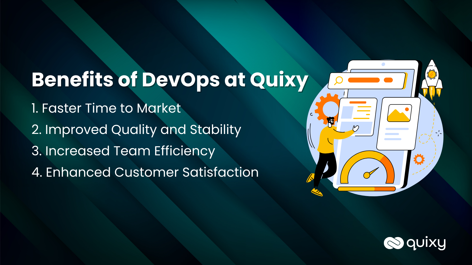 Benefits of DevOps at Quixy